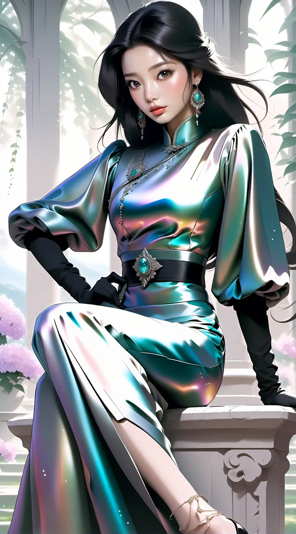 ai character: Iris background