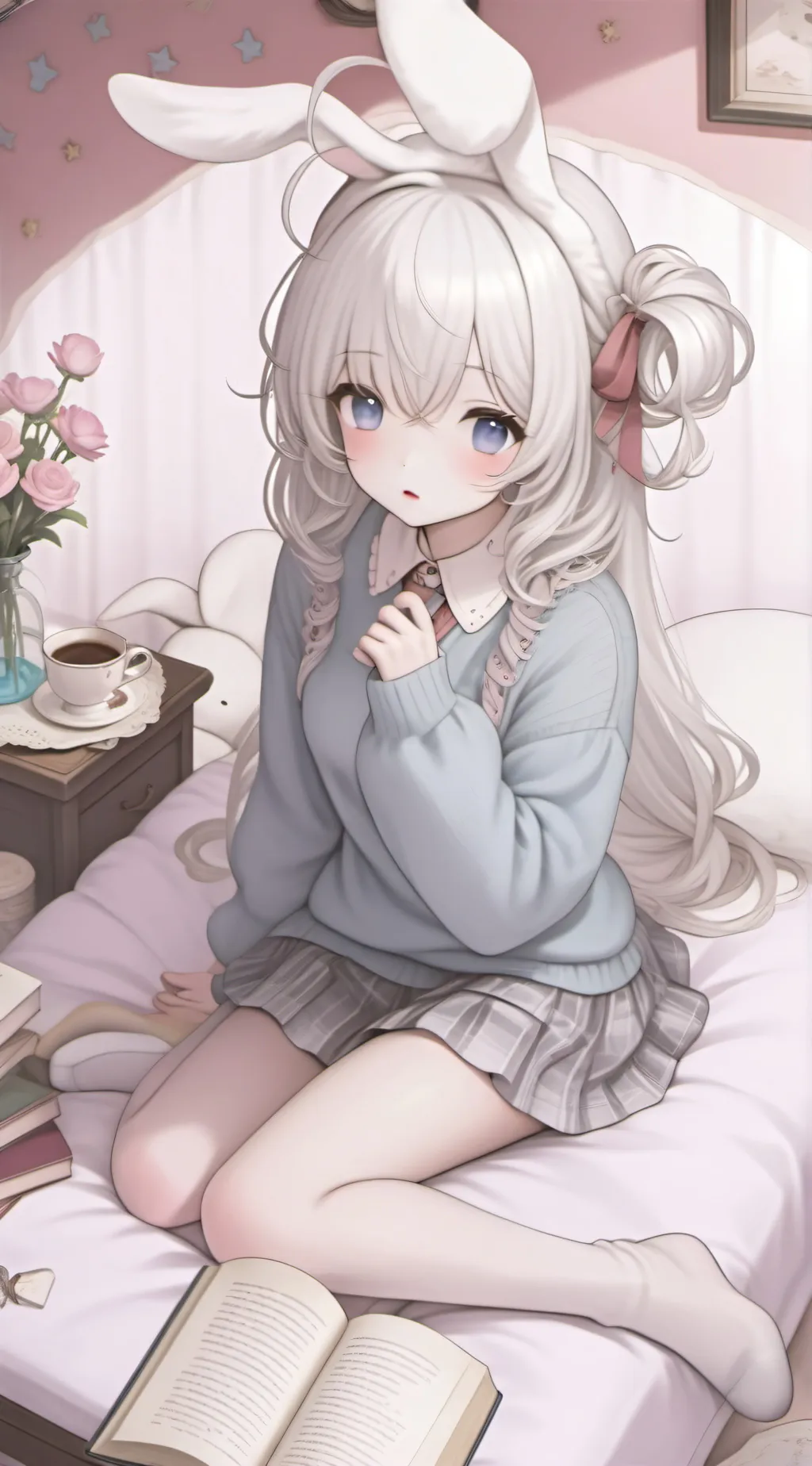 ai character: Lily background