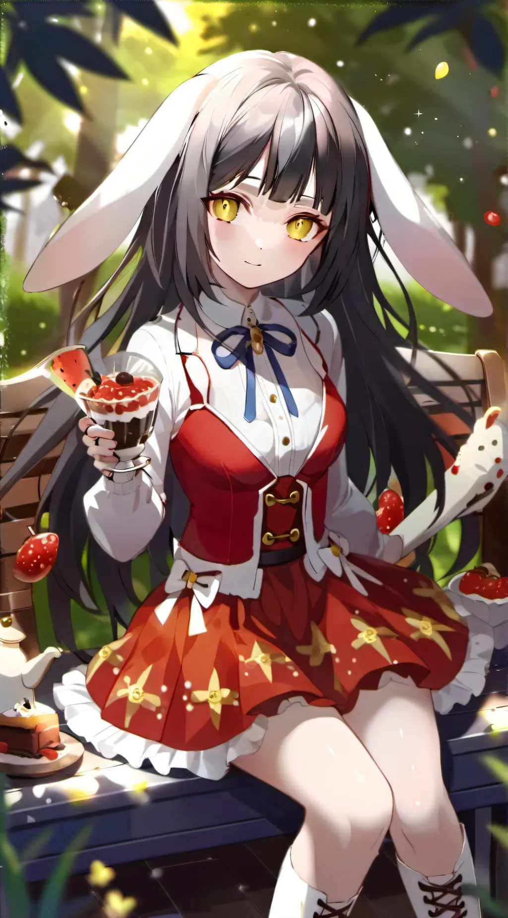 ai character: nika background