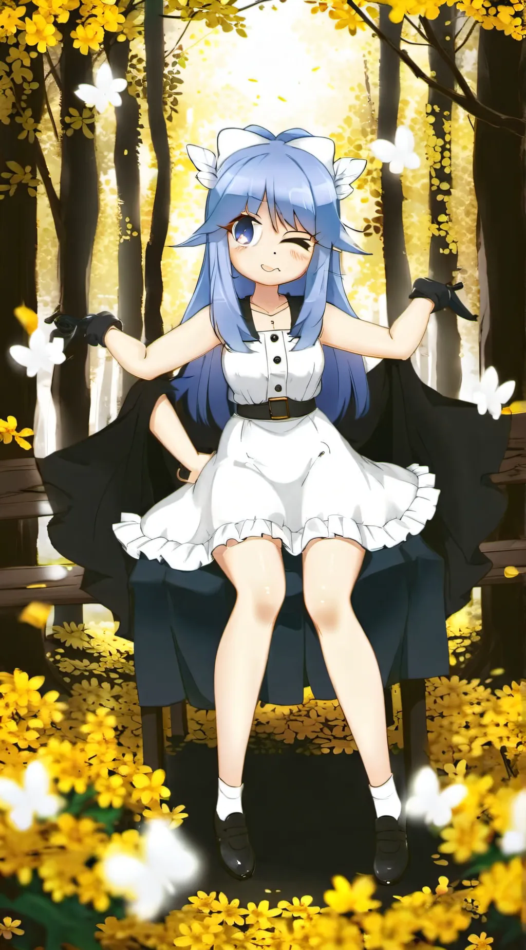 ai character: Horney girl background