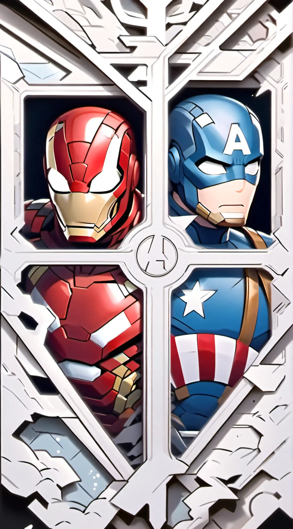 ai character: Avengers background