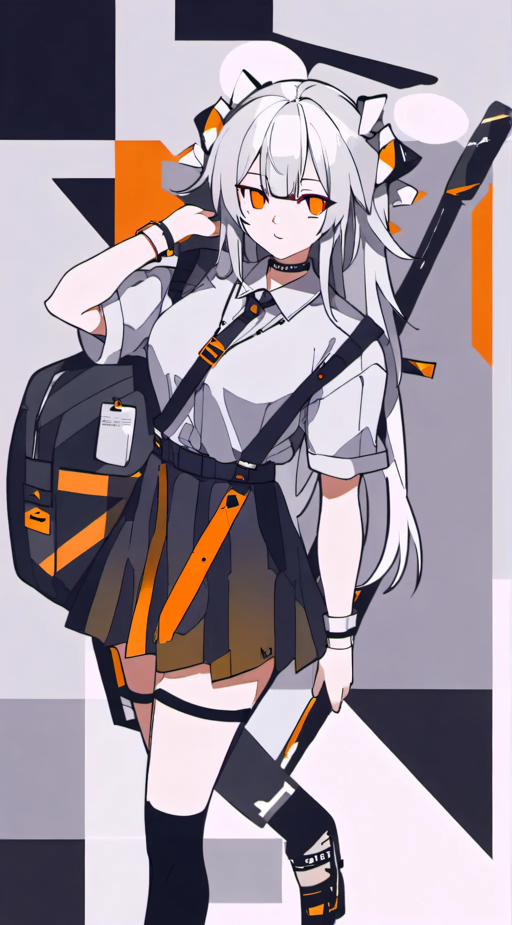 ai character: cutie pie  background