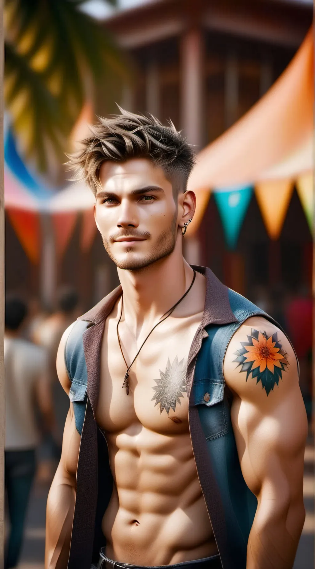 ai character: Tony background