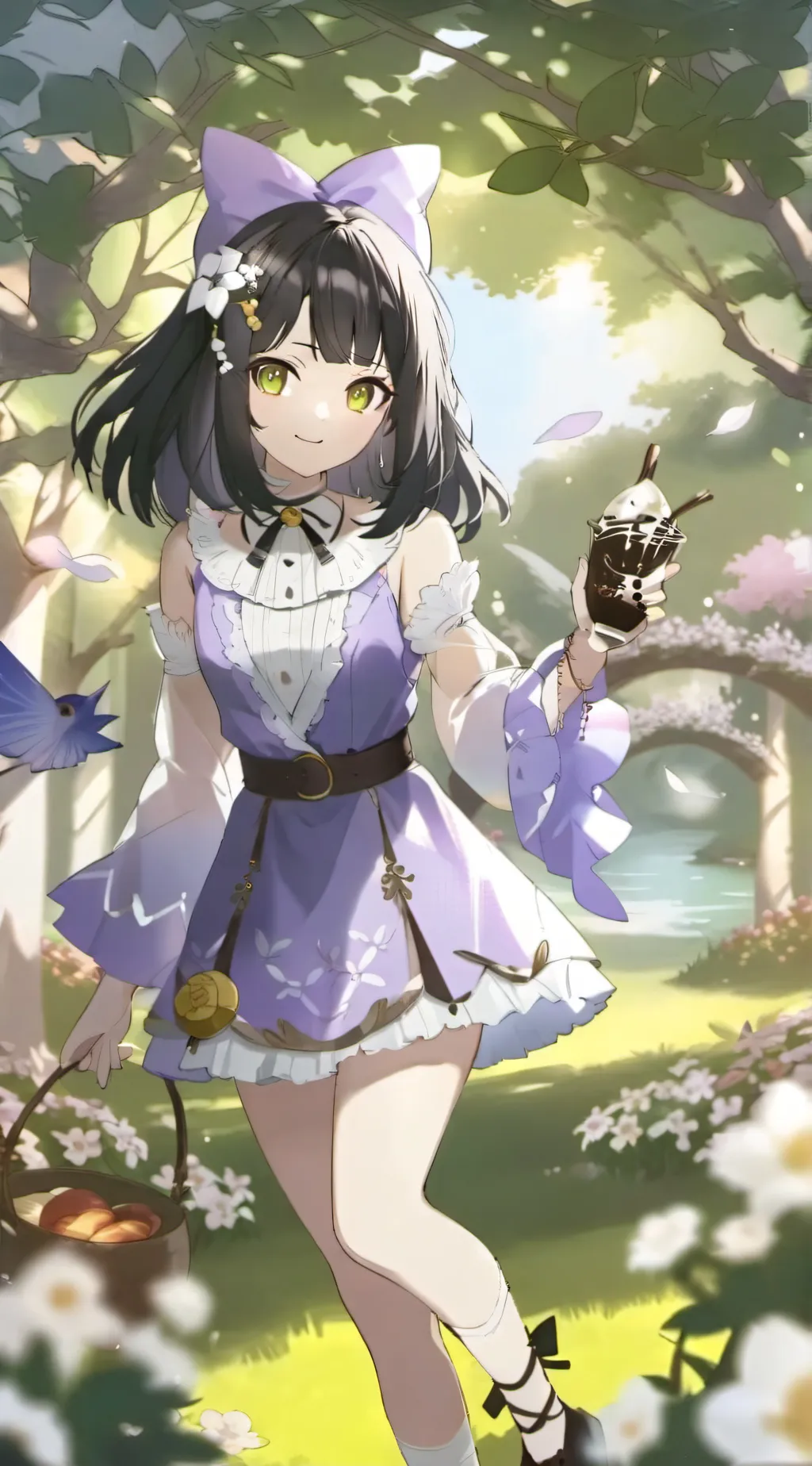 ai character: Cora background