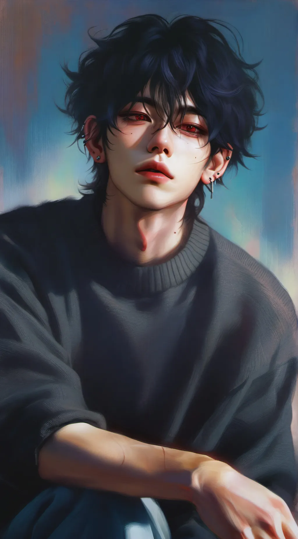 ai character: Ricky background