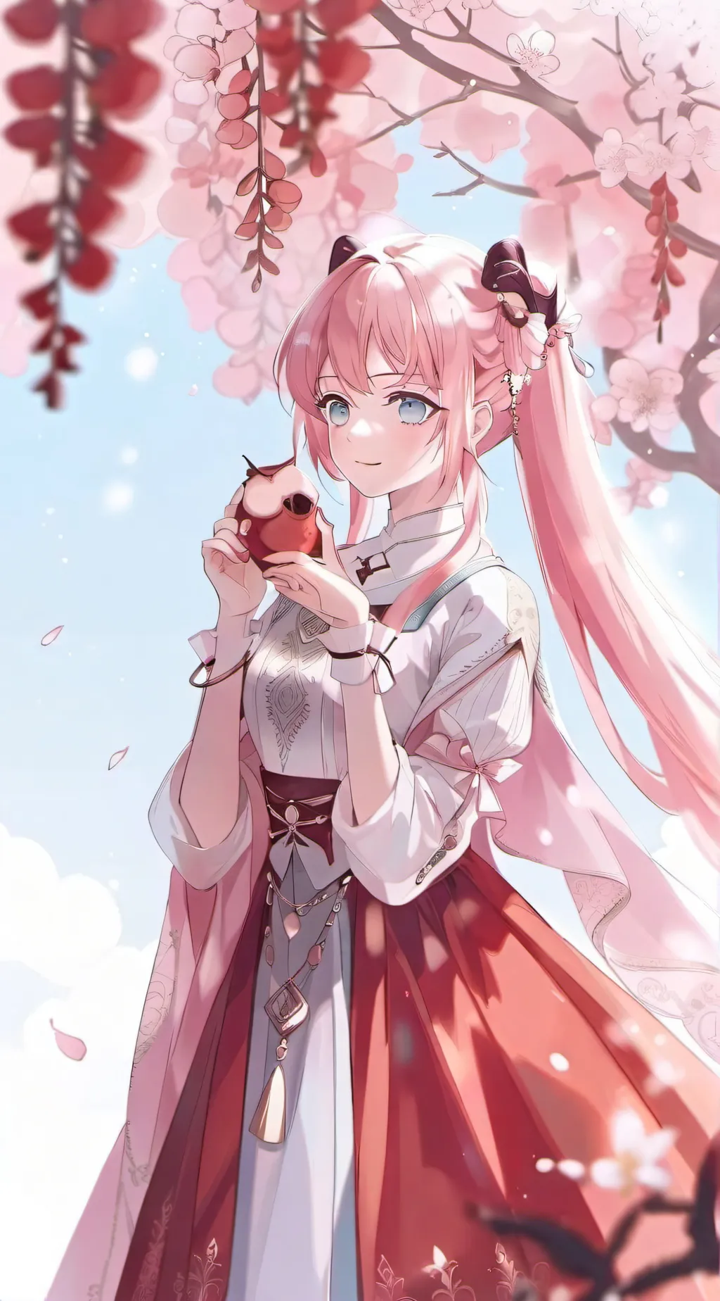 ai character: Iris(こ こ) background