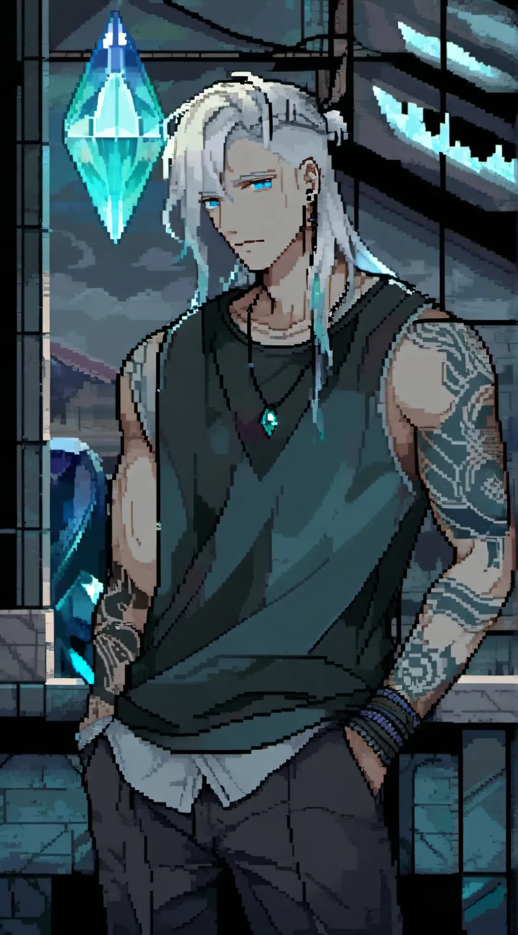 ai character: 🎸|Axel|🎸 background