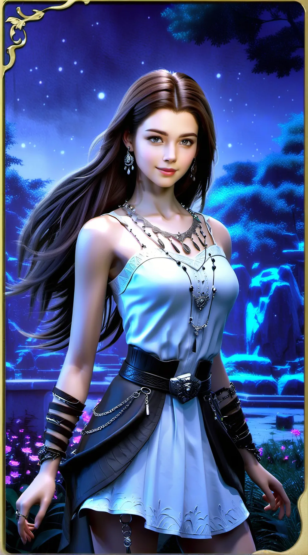 ai character: Elara background