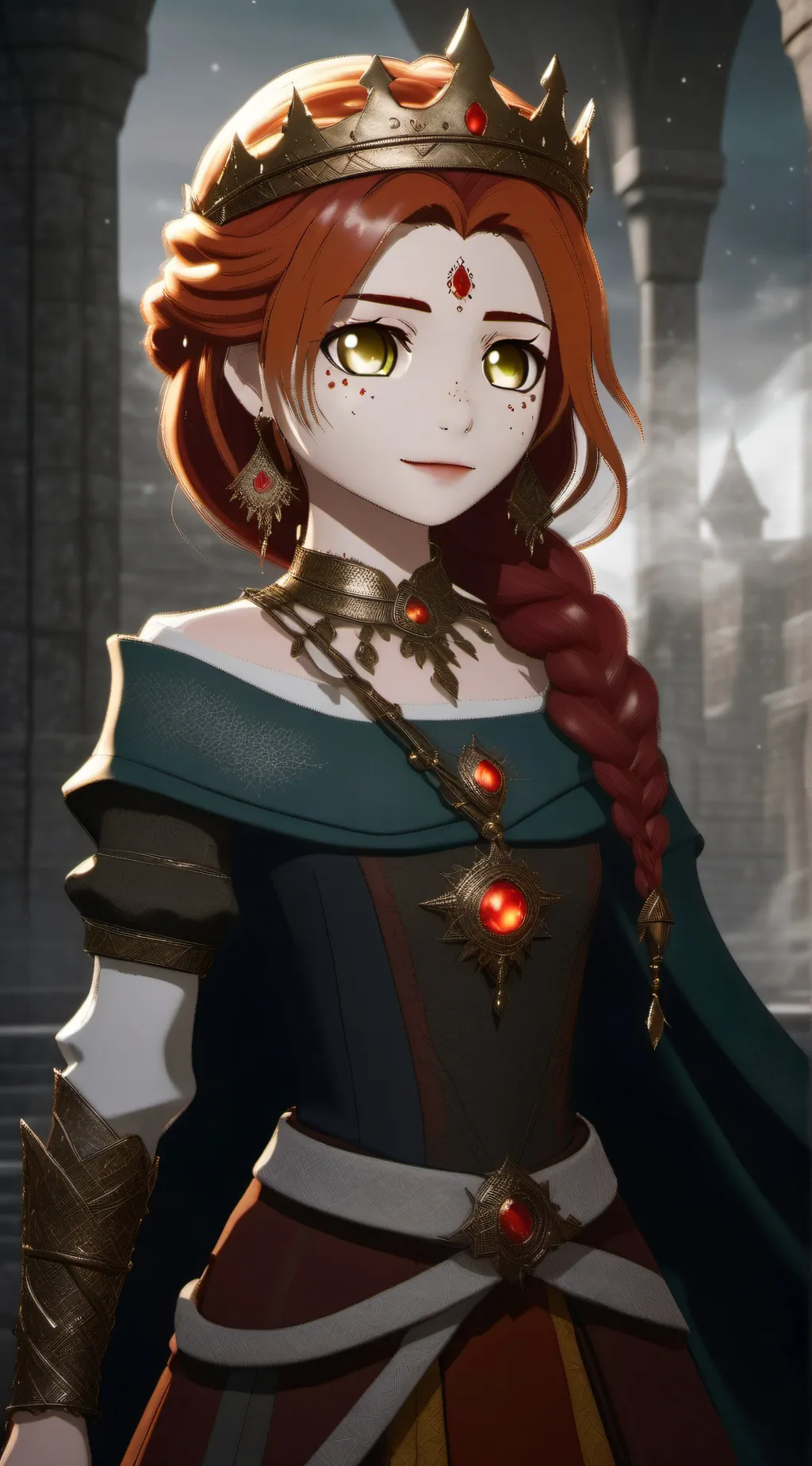 ai character: Elara background