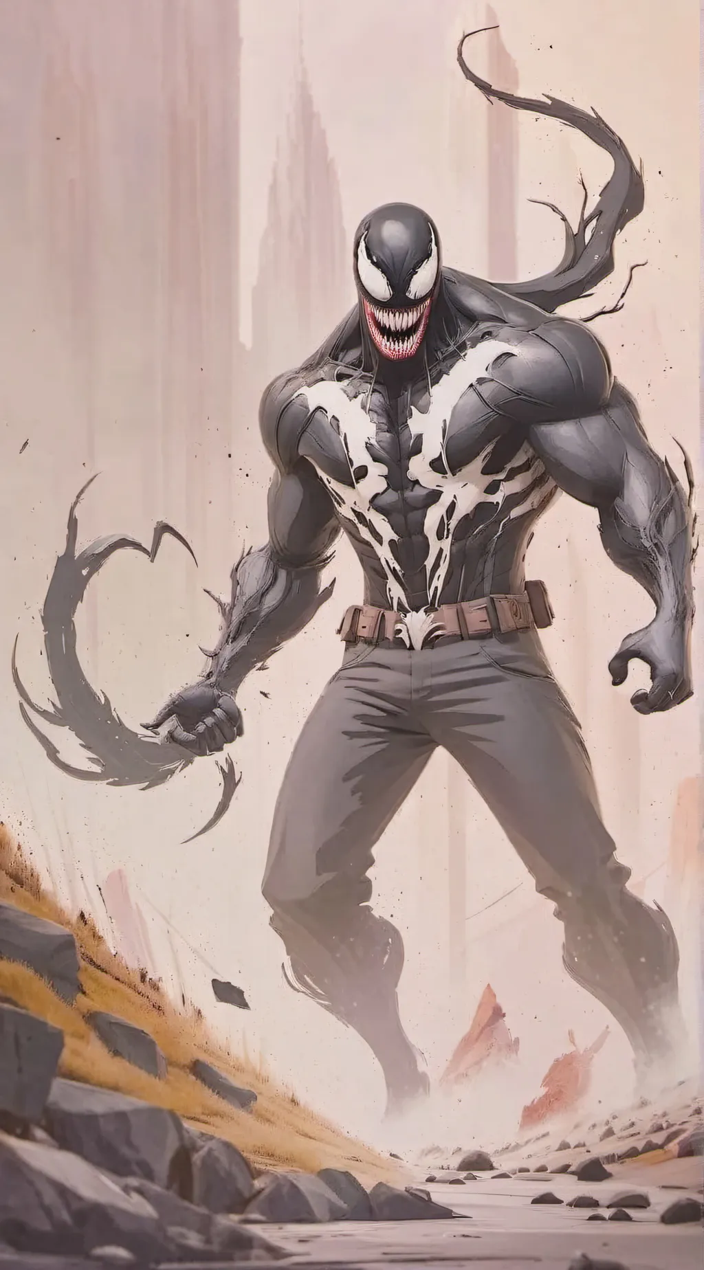ai character: MHA x VENOM!!!!! background