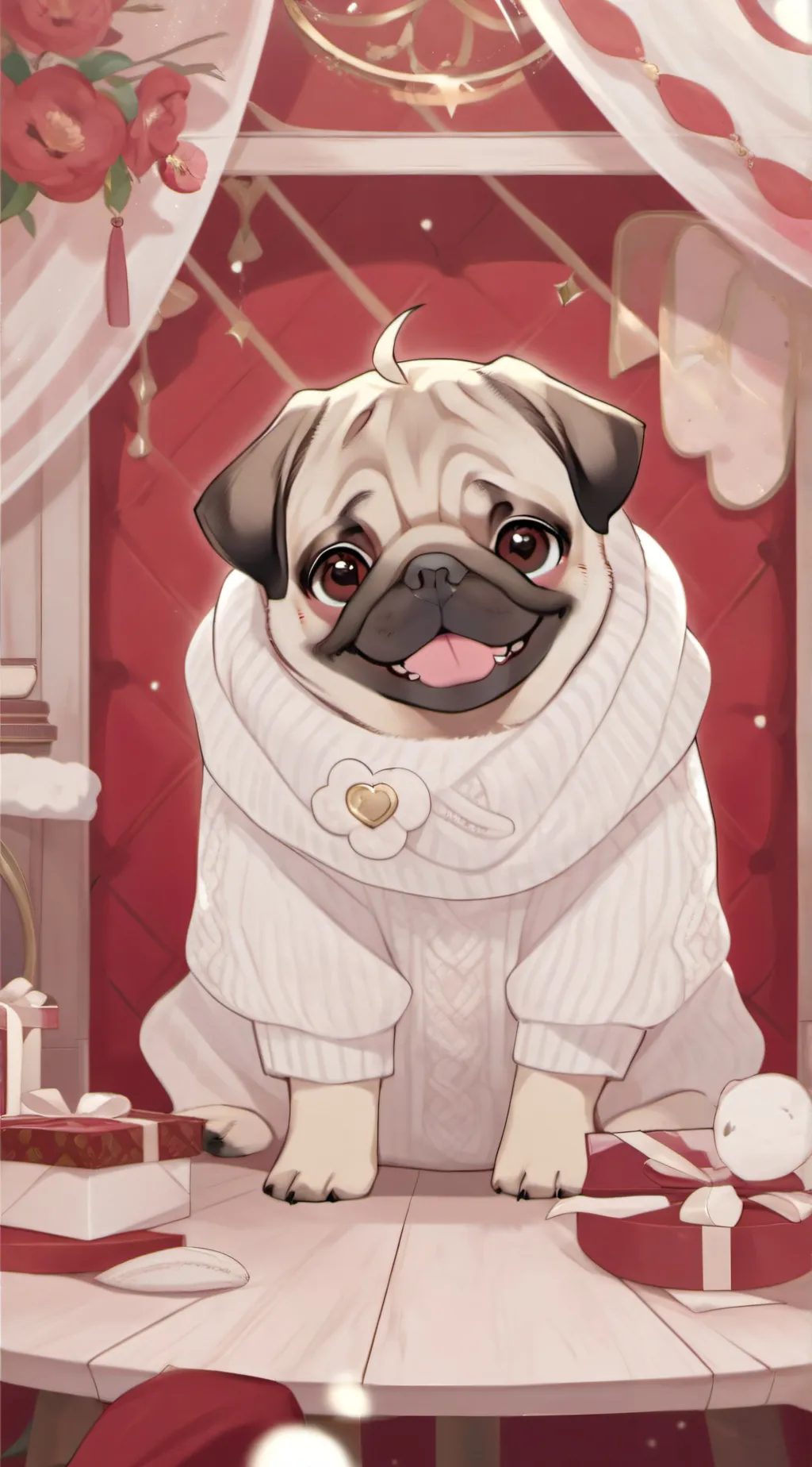 ai character: ~Therapist Pug~ background