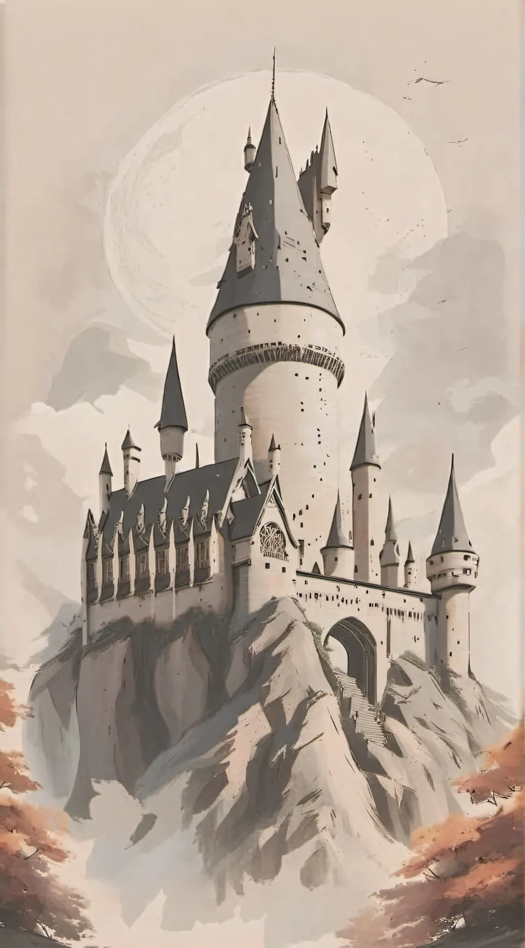 ai character: 🎀✨Hogwarts✨🎀 background