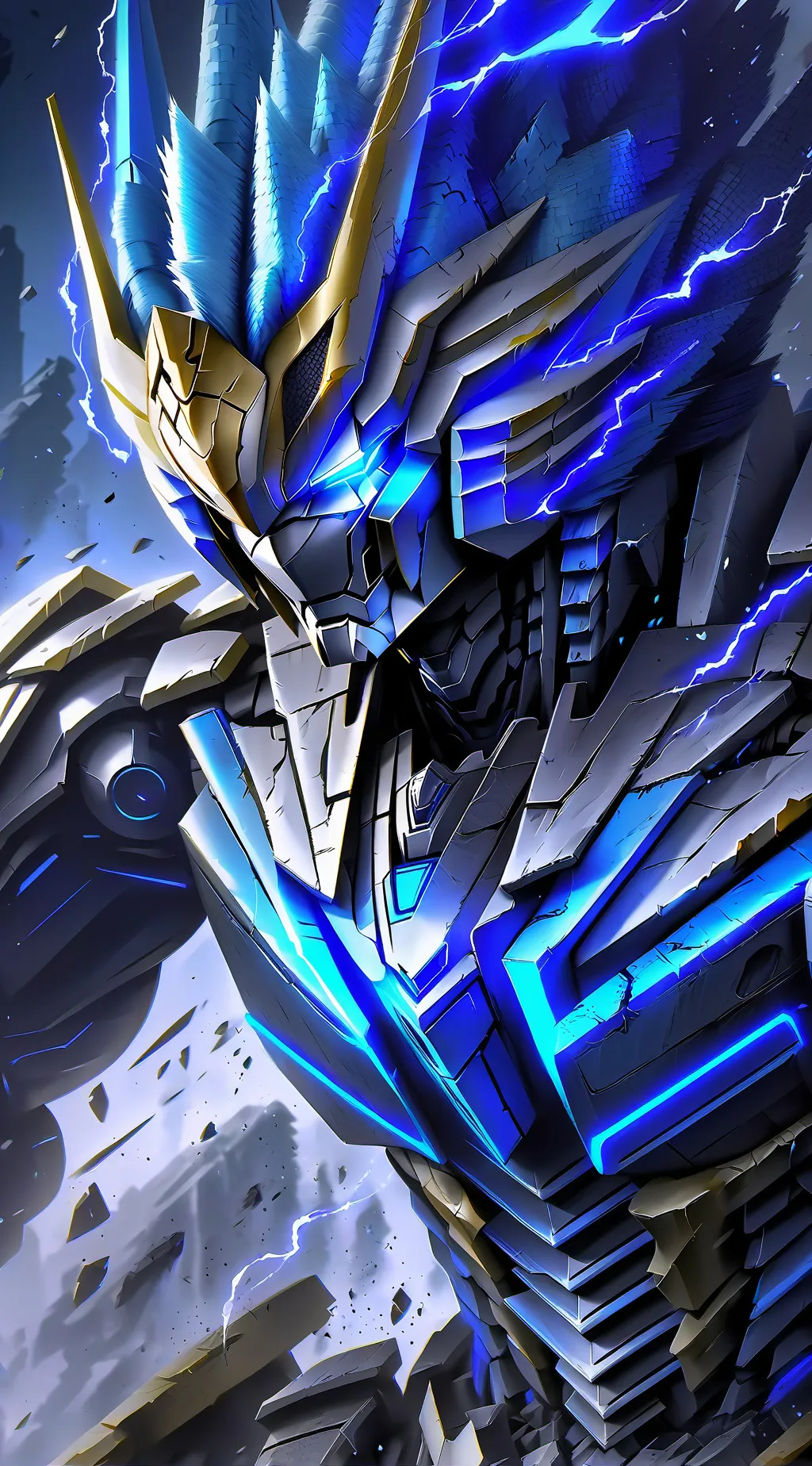 ai character: Sound & shock wave background