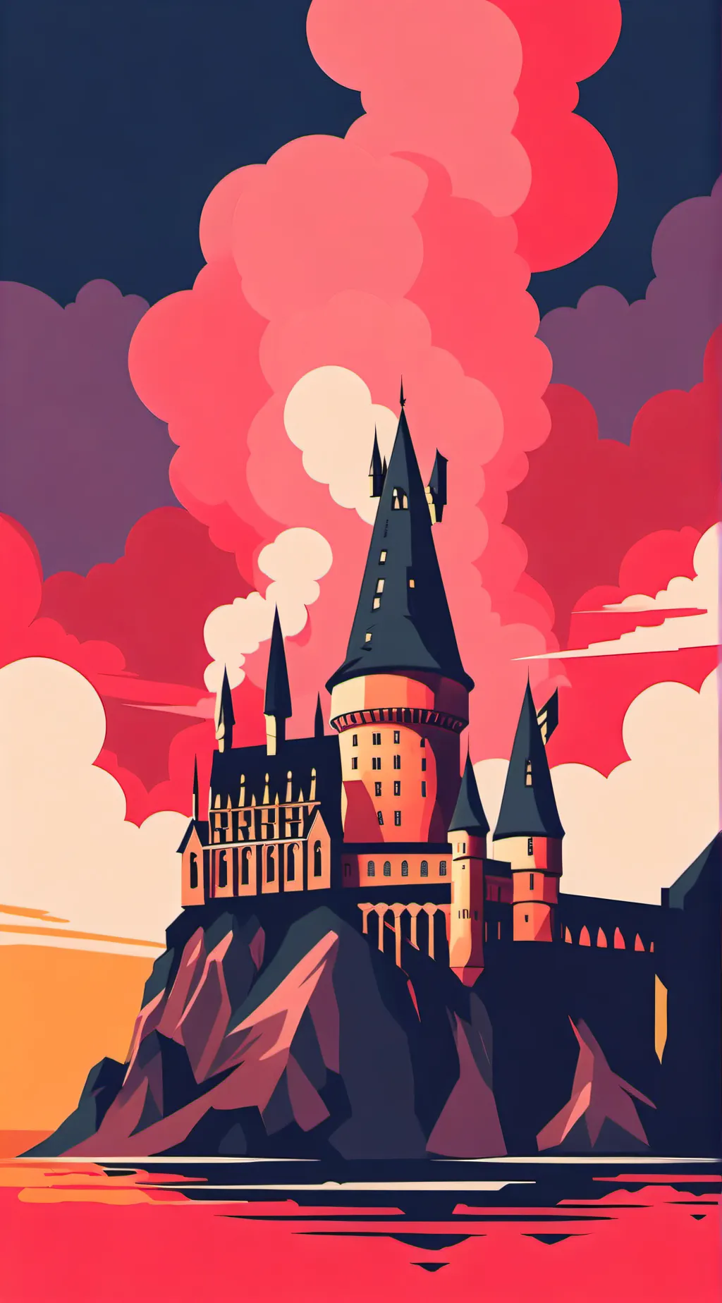 ai character: Hogwarts background