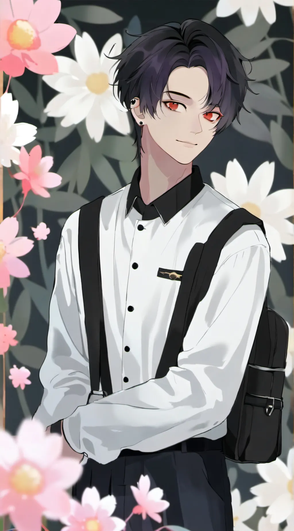 ai character:  michael background