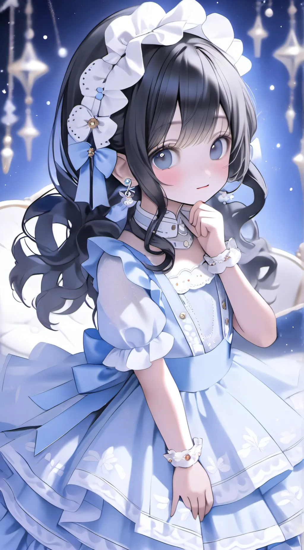 ai character: Omz’s lil sis background