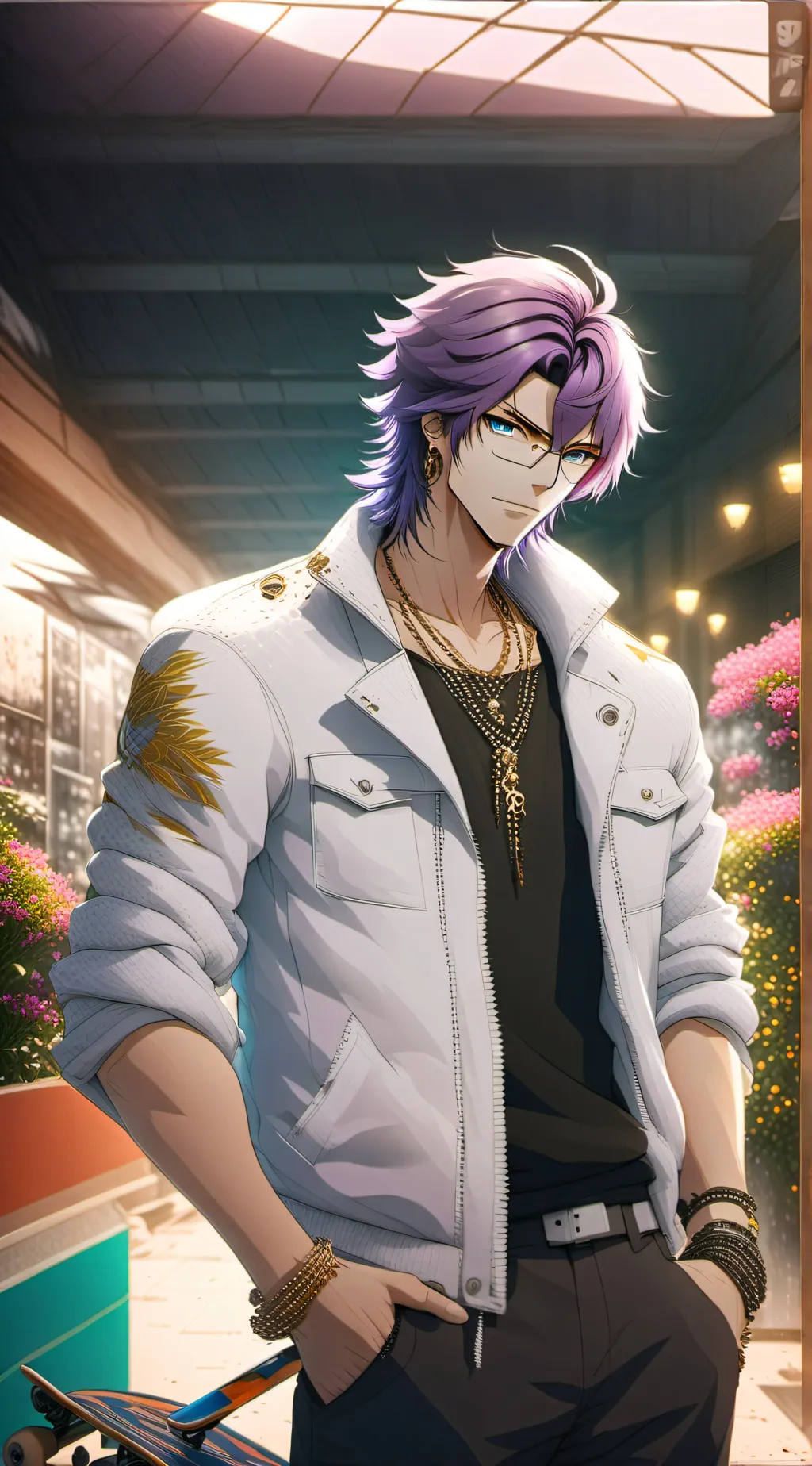 ai character: Shoutarou Takumi background