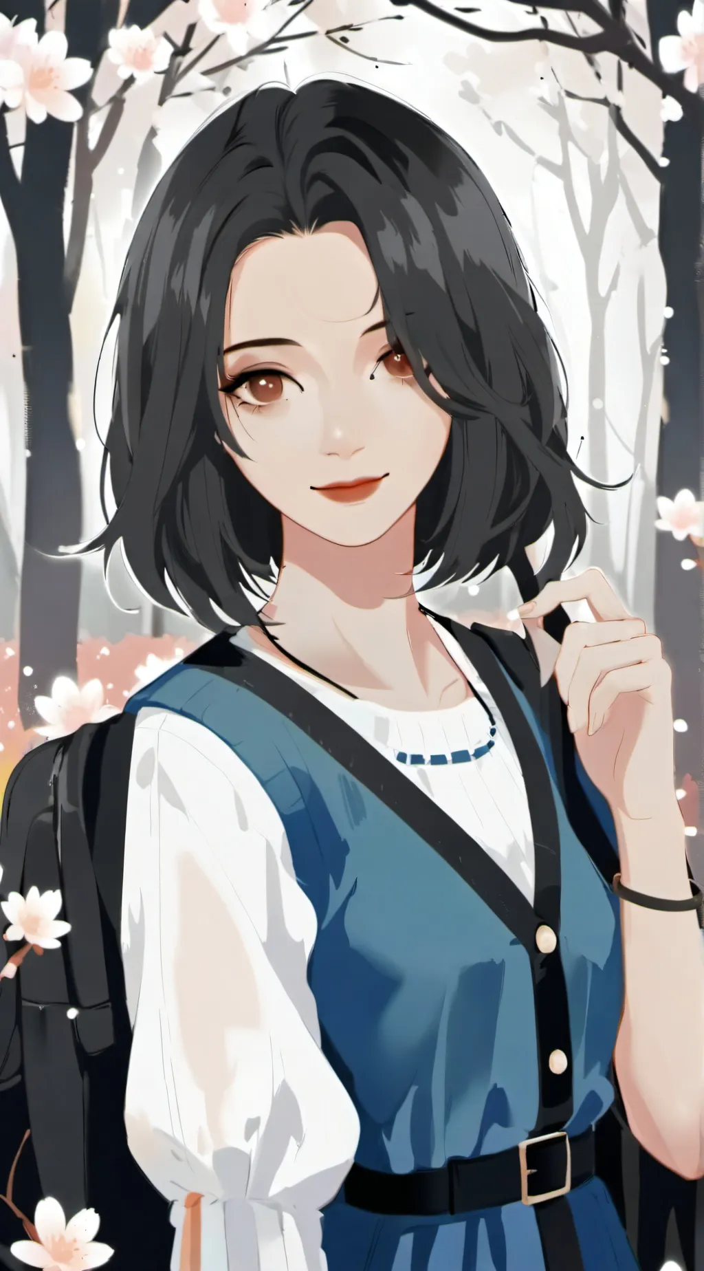ai character: lily background
