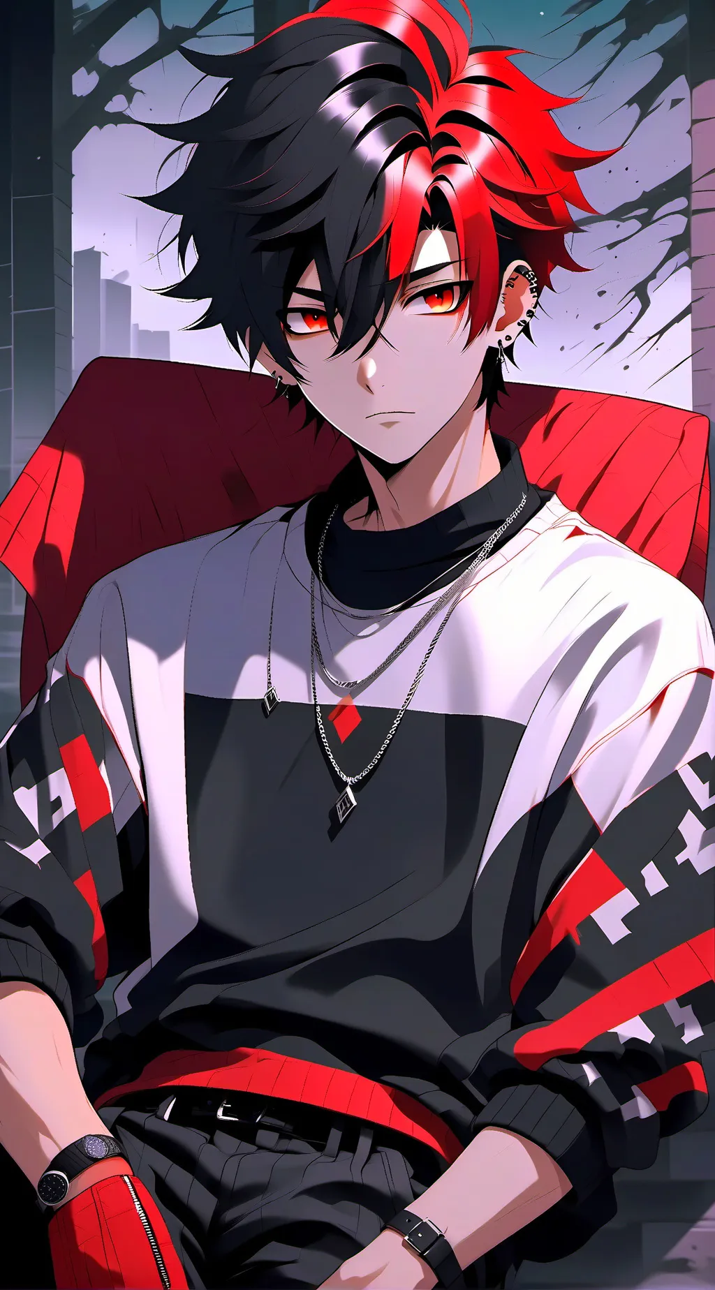 ai character: milo background