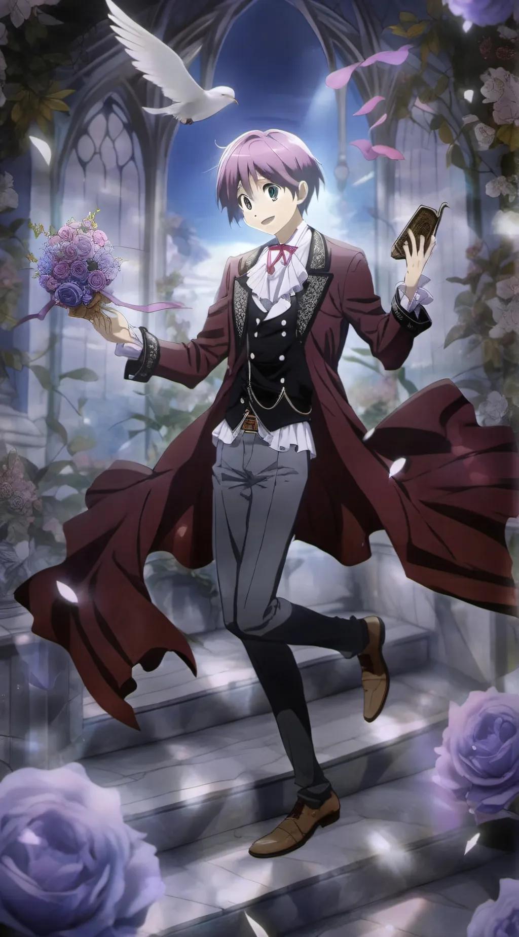 ai character: Yusaki background