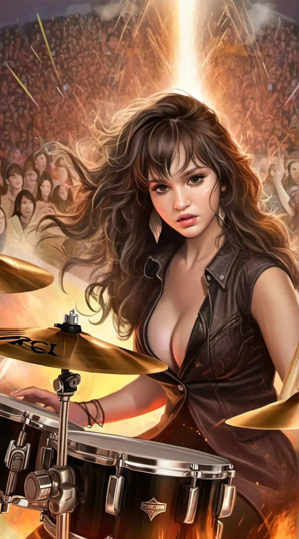 ai character: Chrissy background