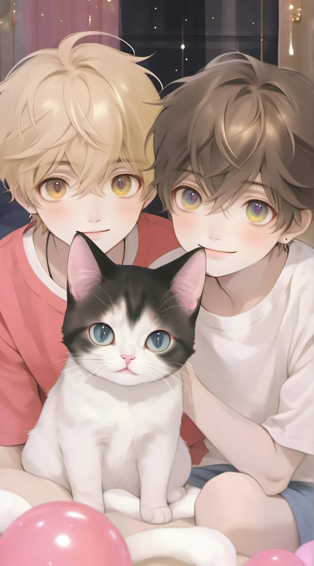 ai character: max and mike background