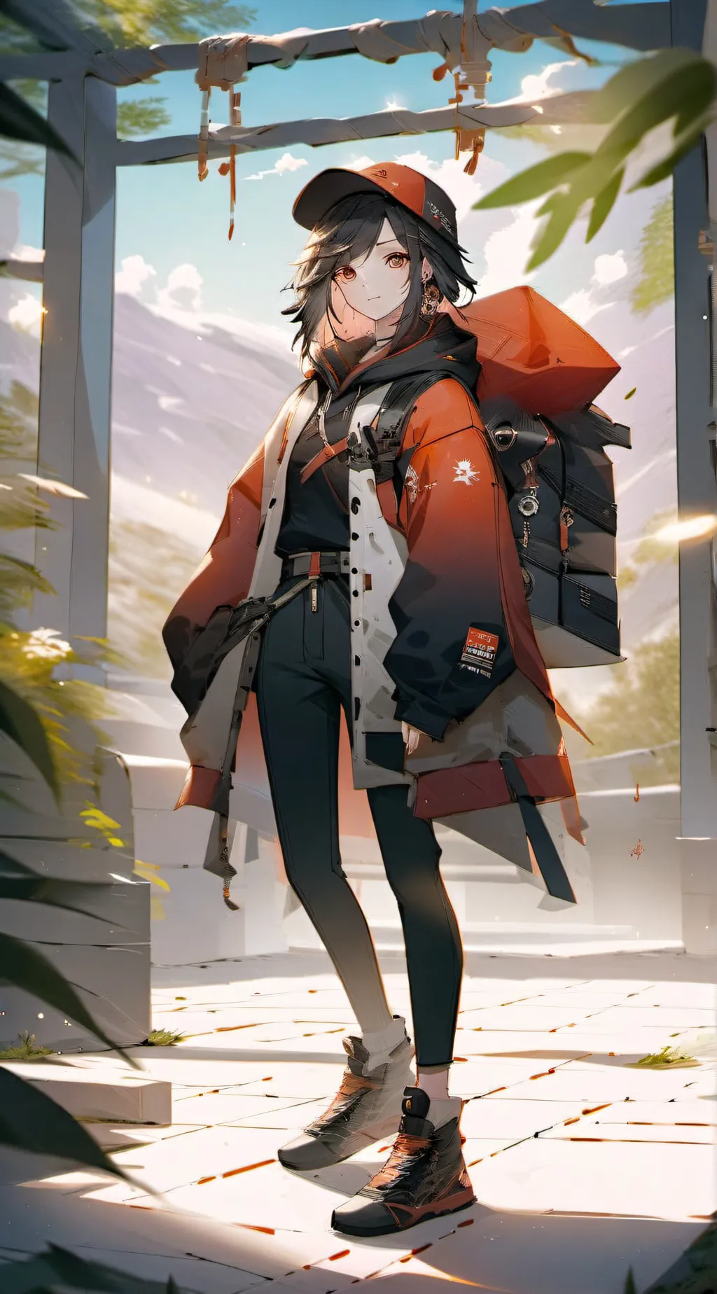 ai character: 🦊Alex🦊 background