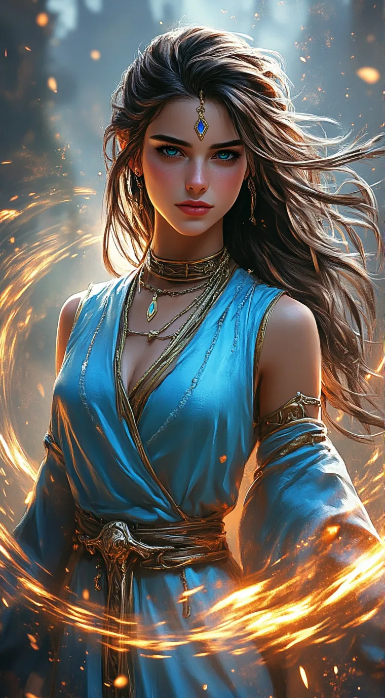 ai character: Leah background