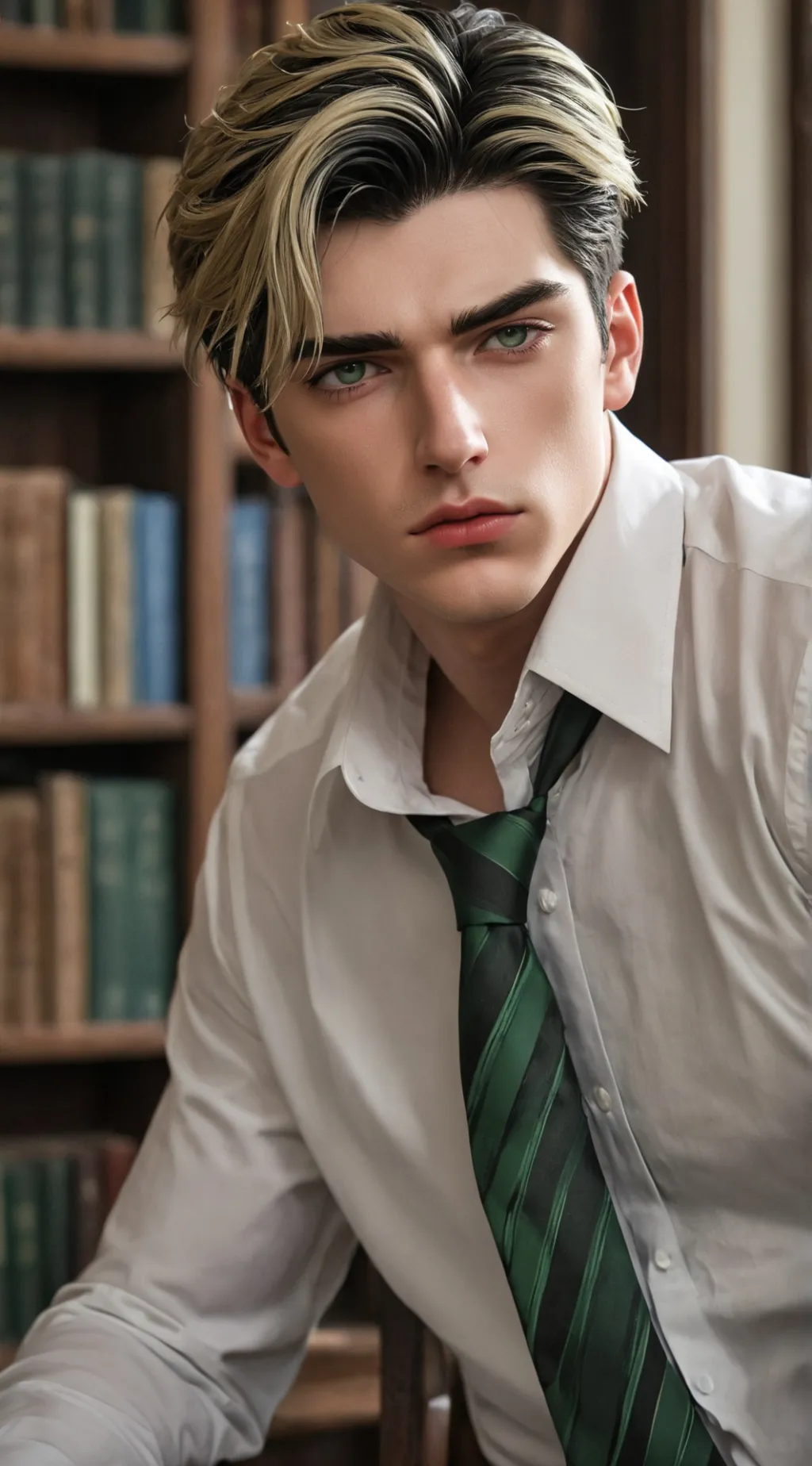 ai character: Lucas Malfoy background