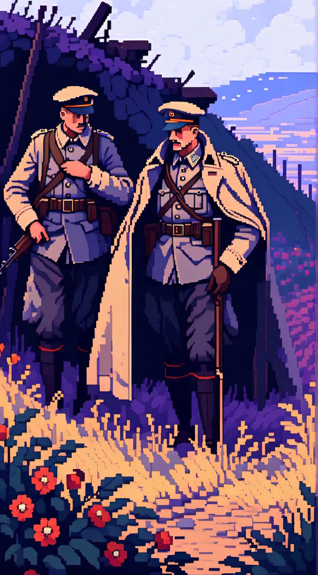 ai character: TrenchSimulatorWWl background