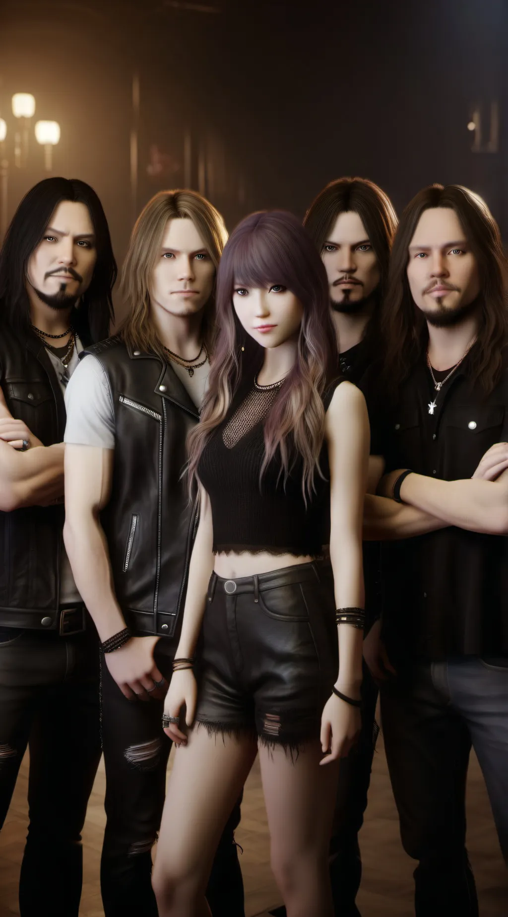 Talkie AI - Chat with Rock Band Gang