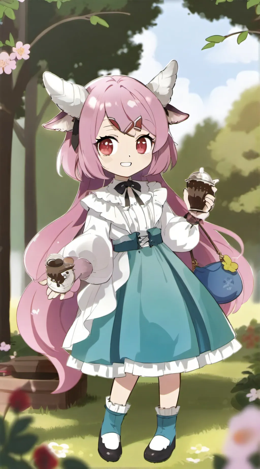 ai character: My Ocs pool party background