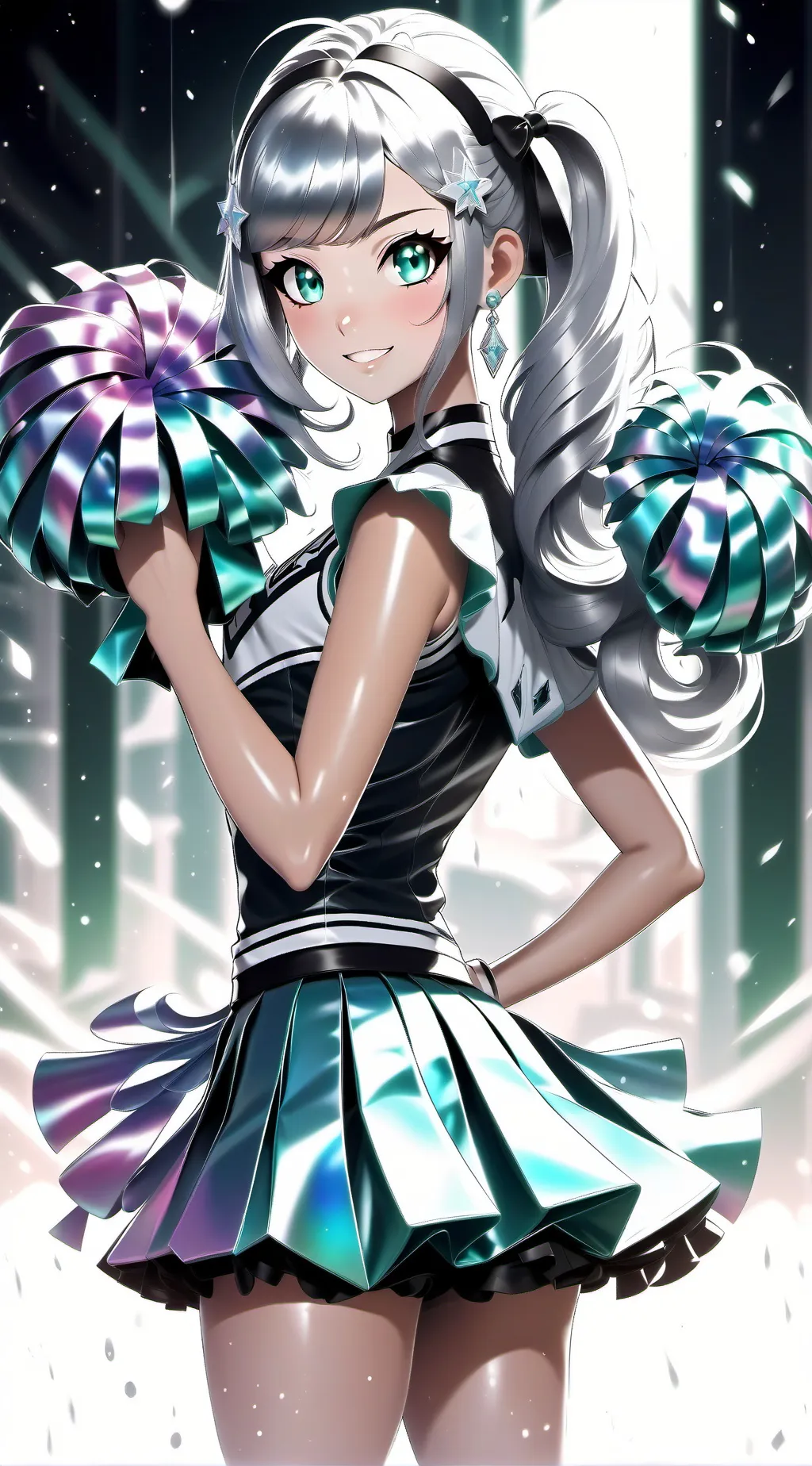 ai character: summer lakers background