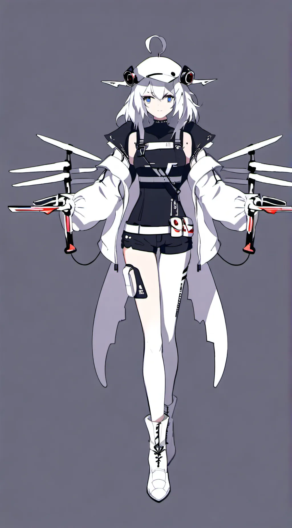 ai character: murder drones background