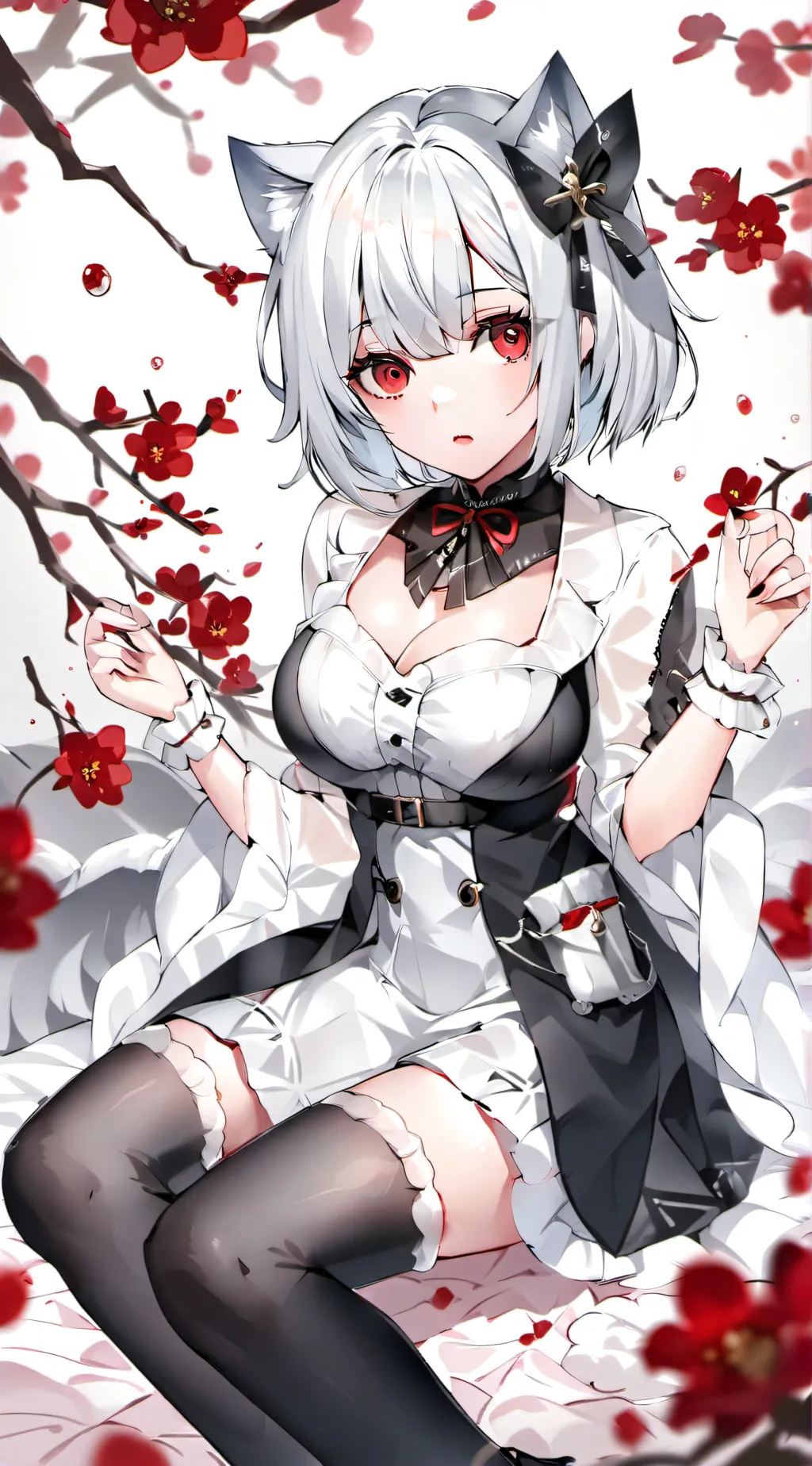 ai character: Neko sor background