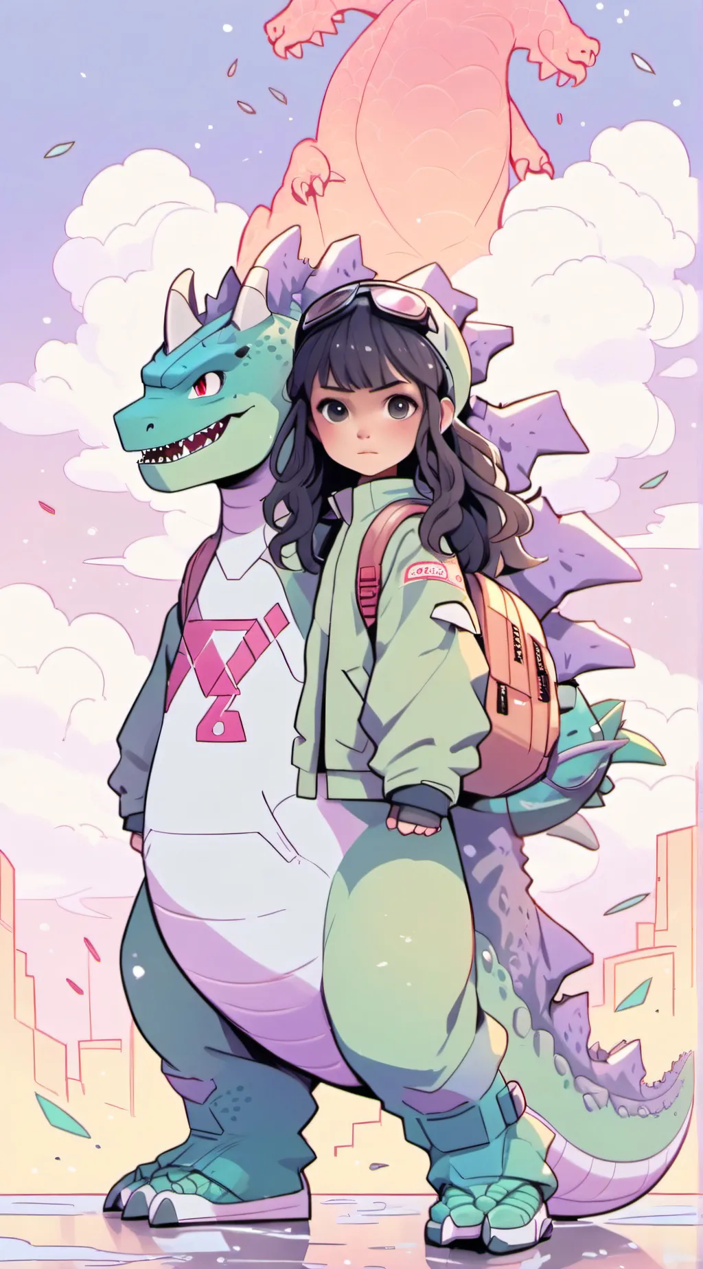 ai character: Audrey  background