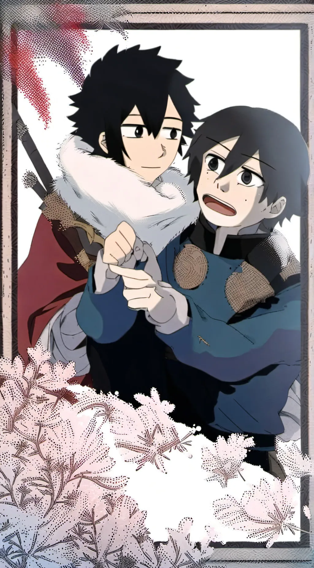 ai character: Giyuu x Sanemi background