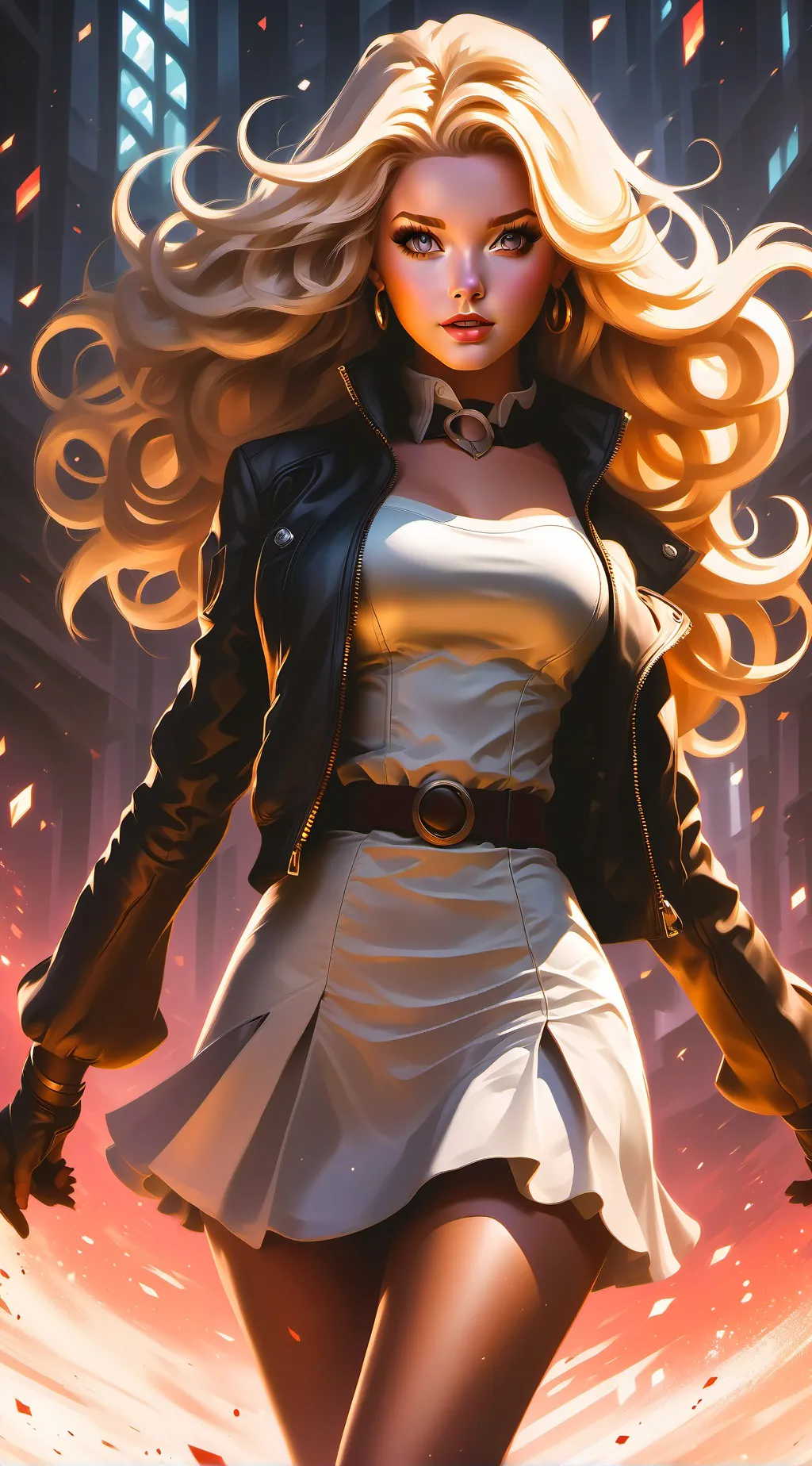 ai character: Bubbles  background
