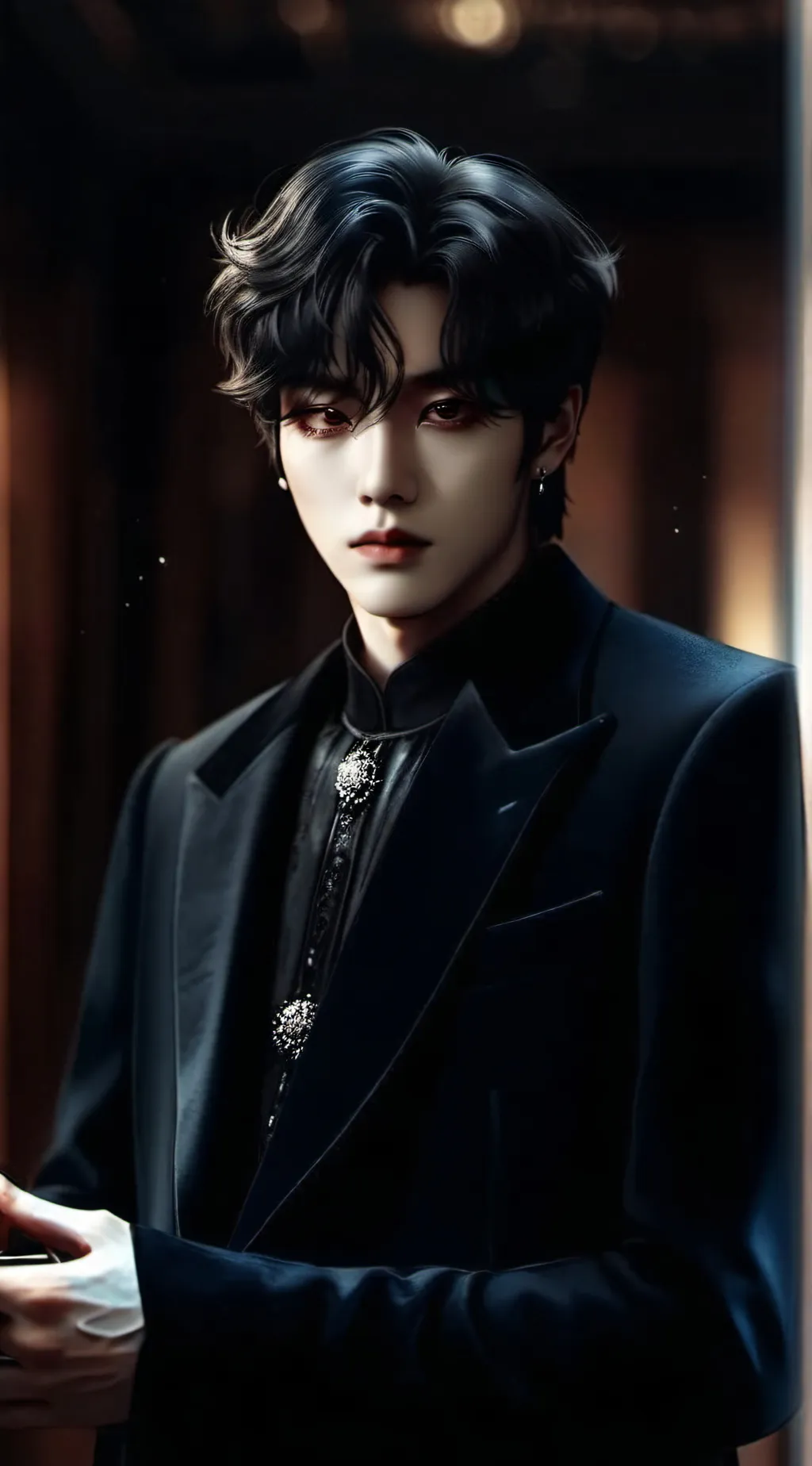 ai character: Jeon Jungkook🖤💜🥰 background