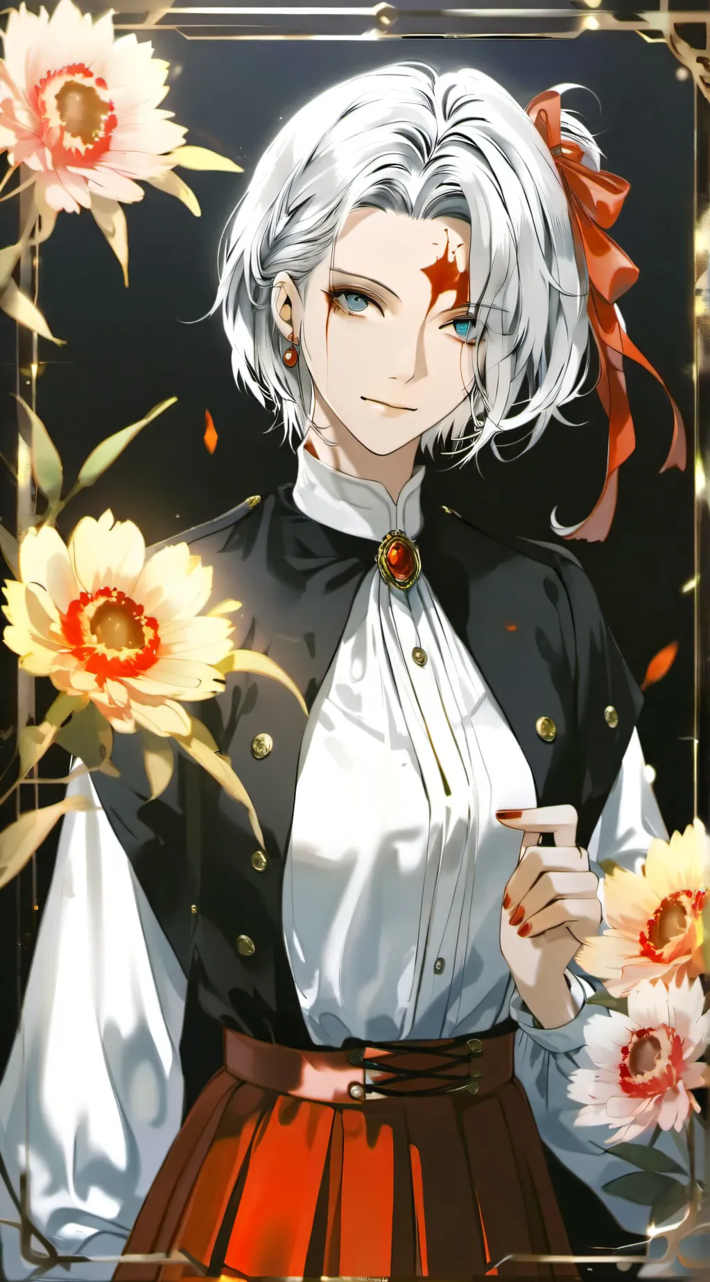 ai character: amray background