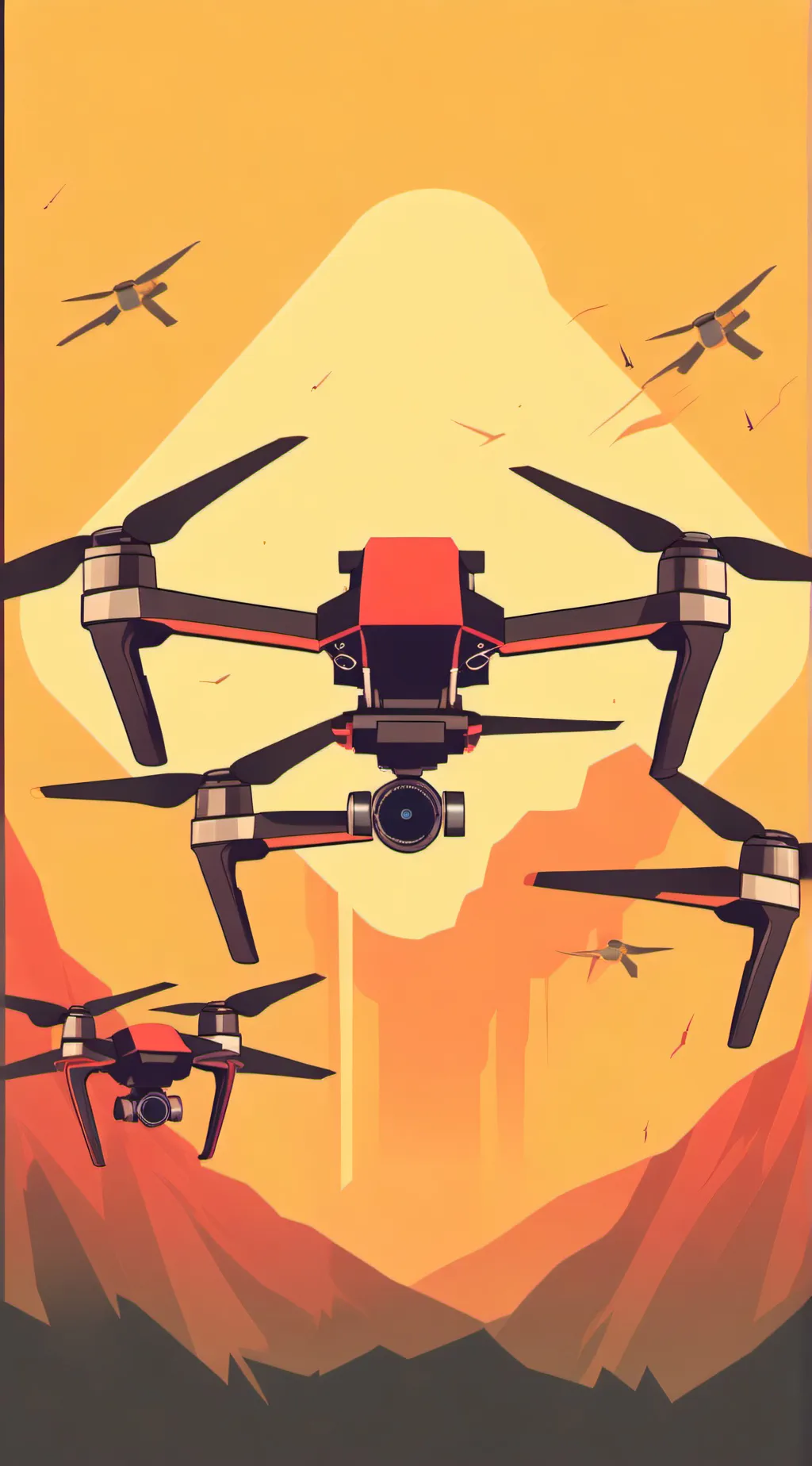 ai character: murder drones  background