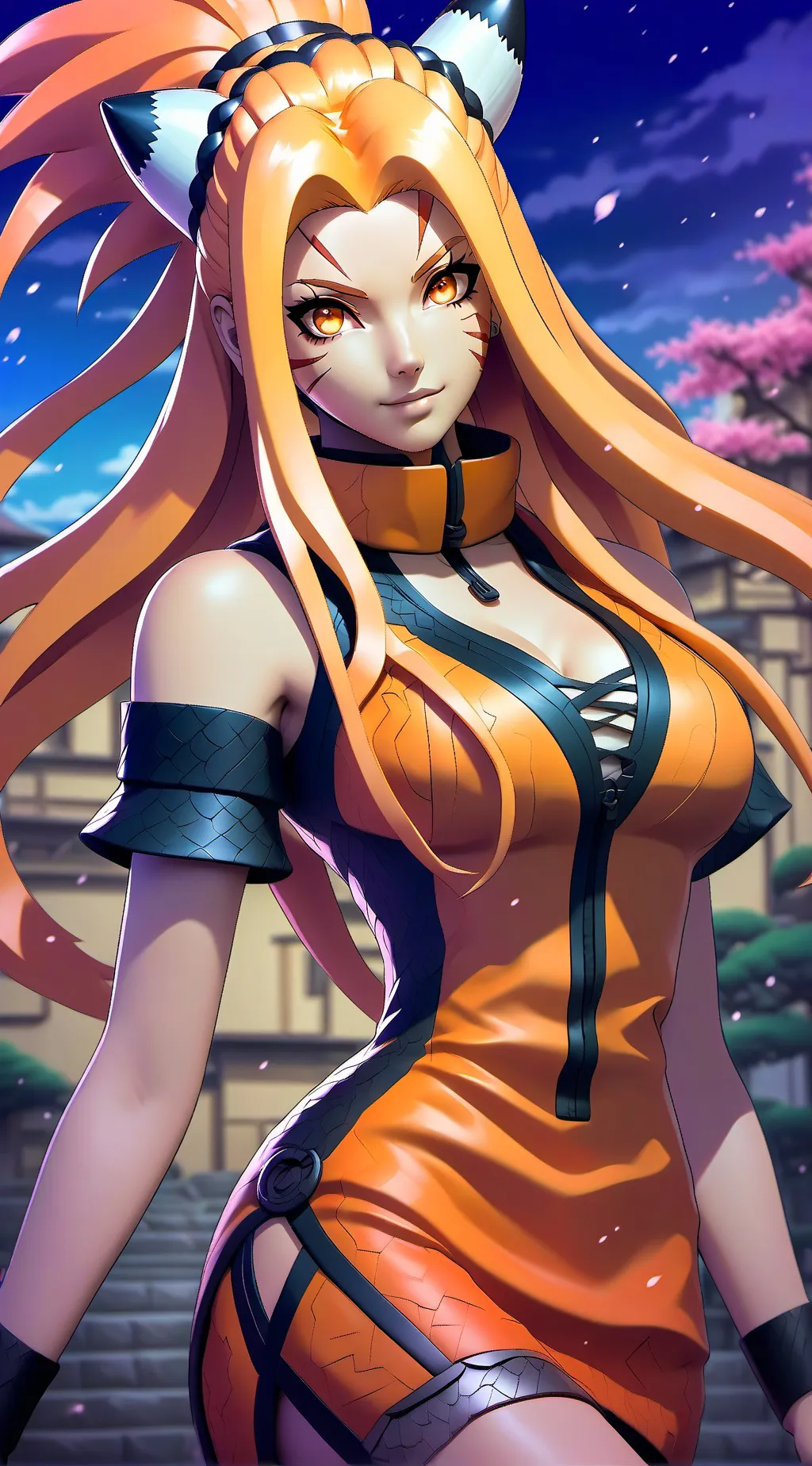 ai character: Naruka  background
