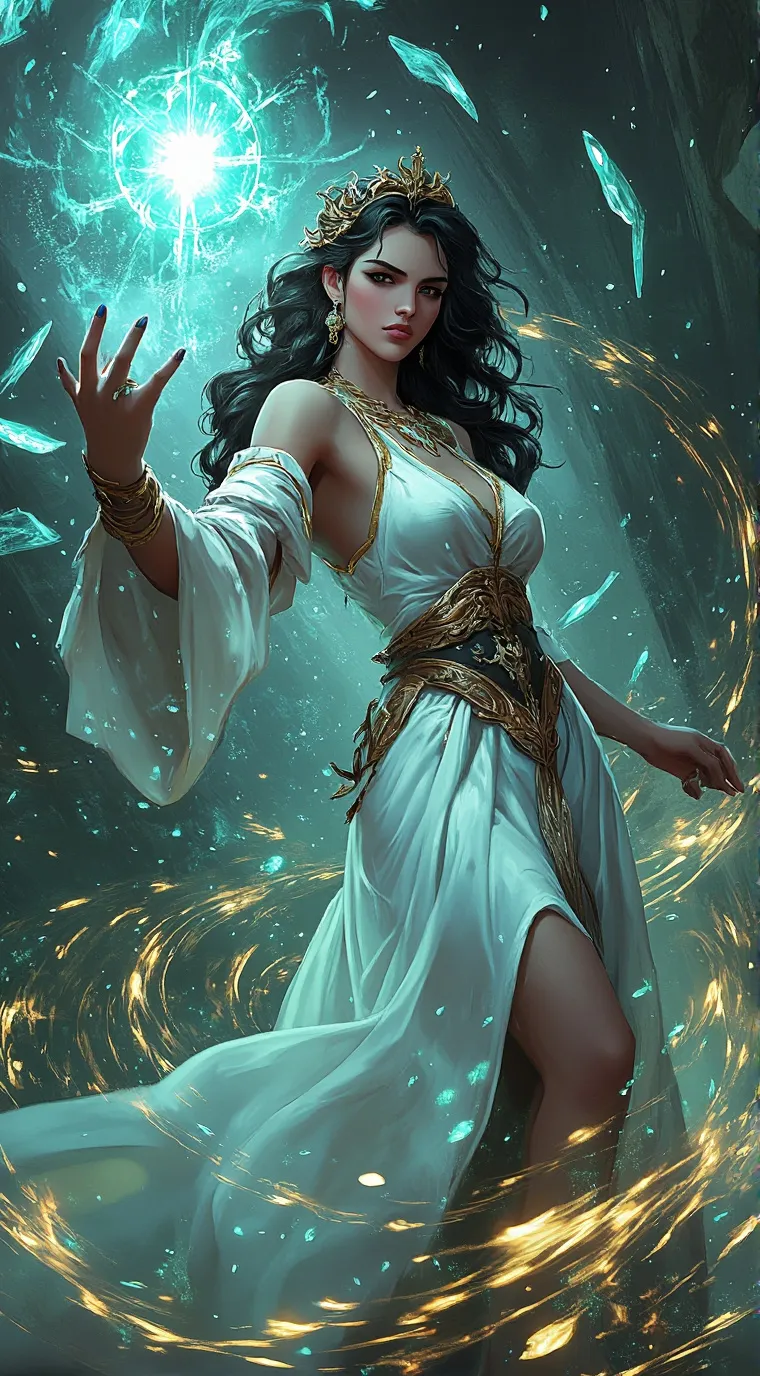 ai character: Amaterasu background