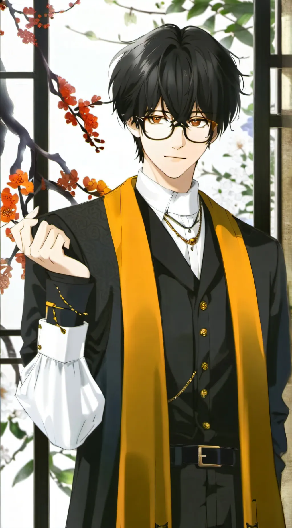 ai character: Keiichi Sato  background