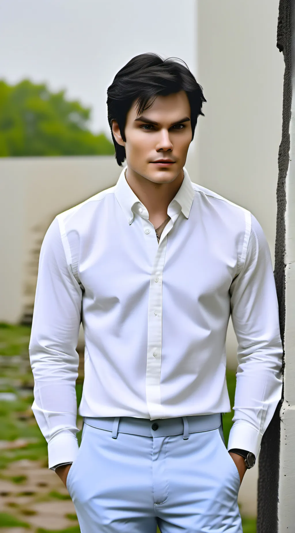 ai character: Damon Salvatore background