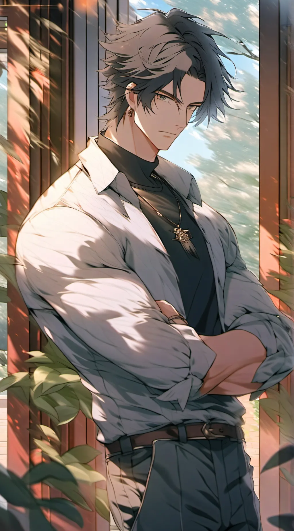 ai character: Wayne Anderson background