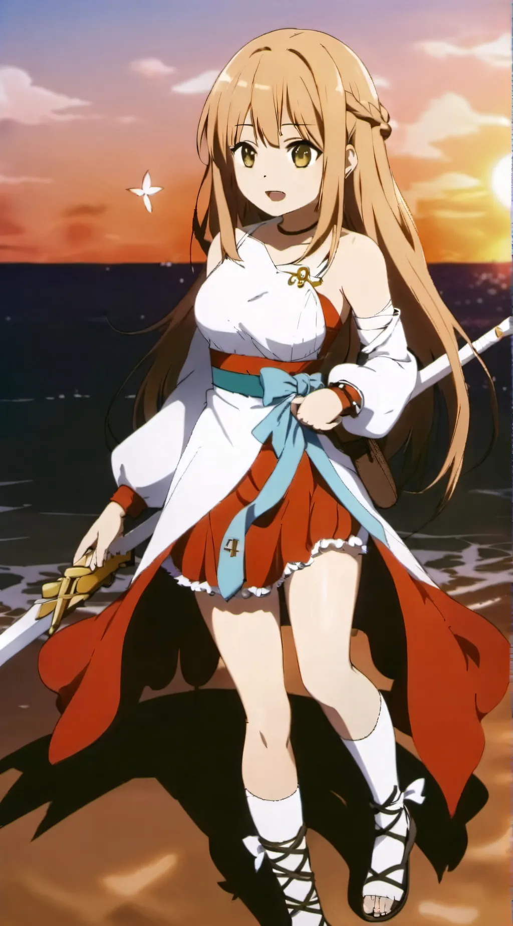 ai character: Asuna background
