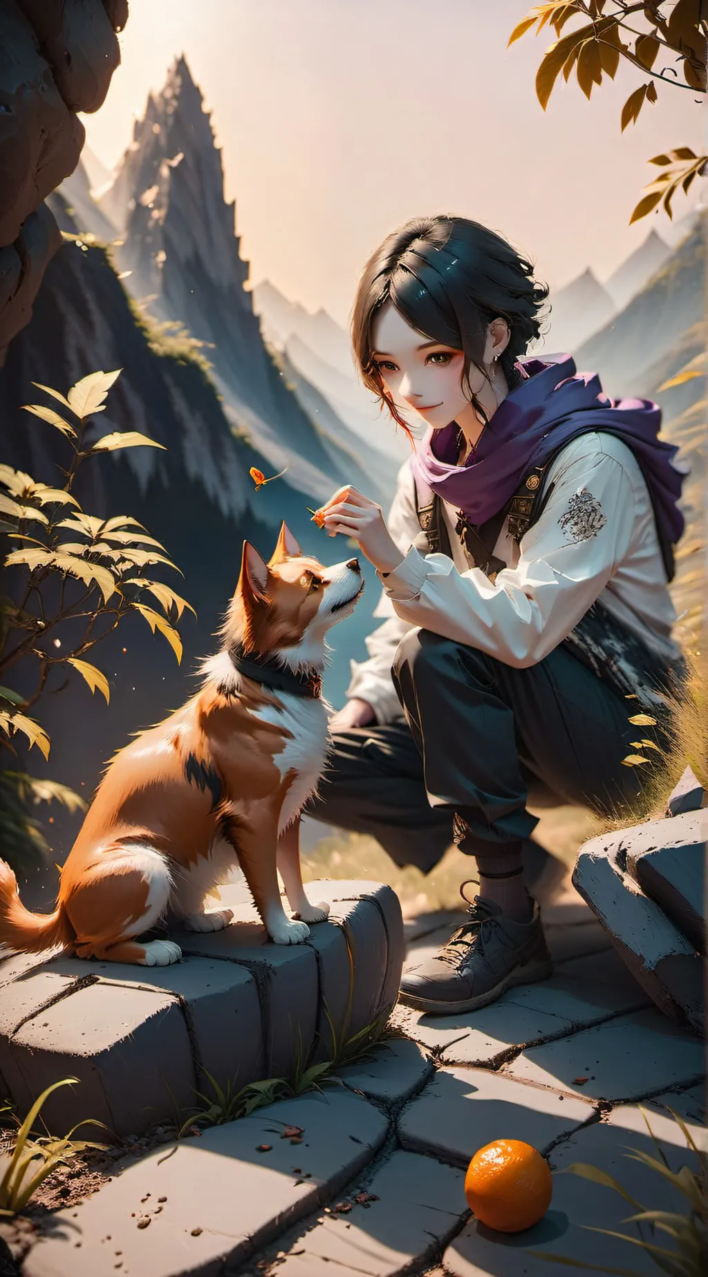 ai character: Catnap x dogday background