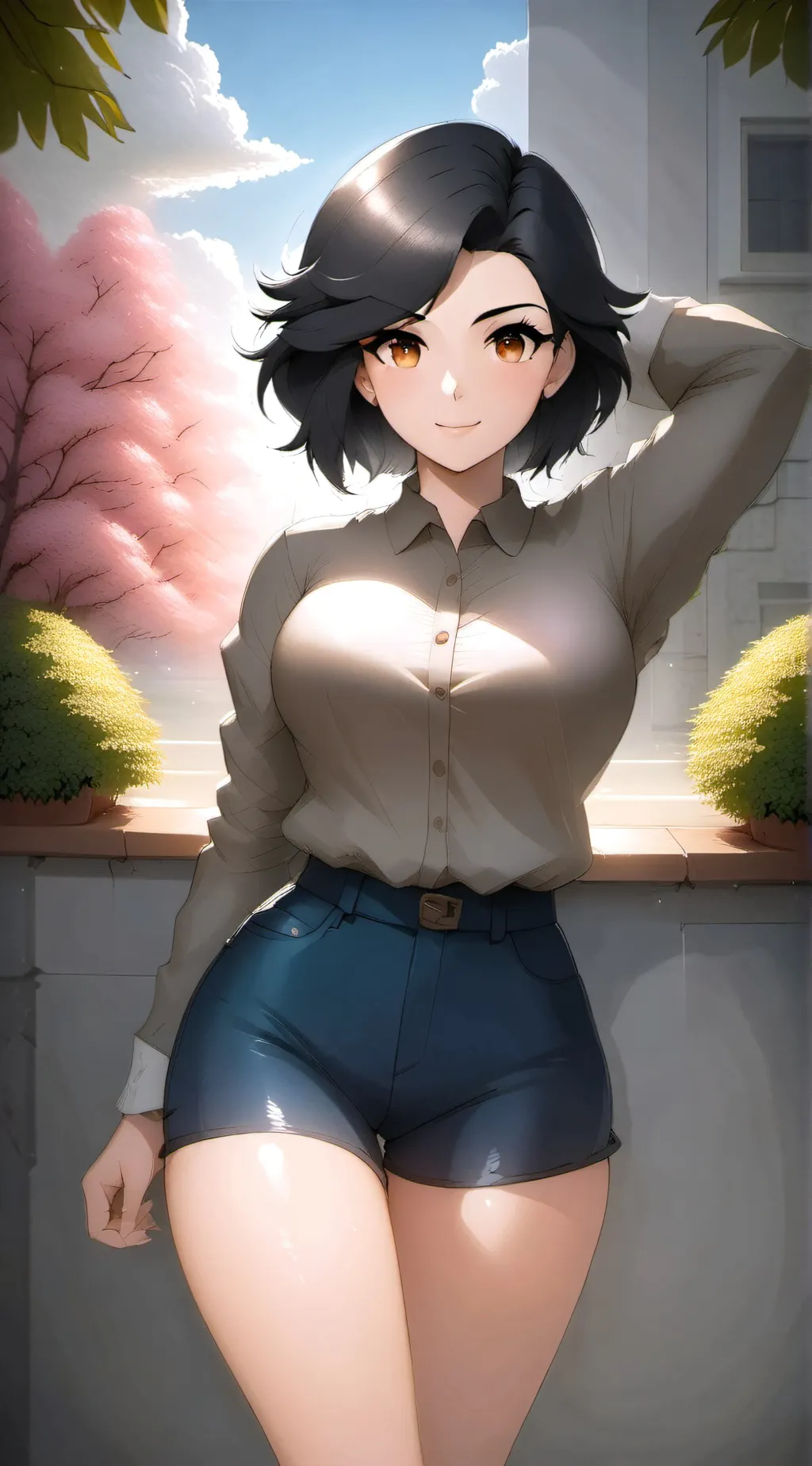 ai character: Sophia  background