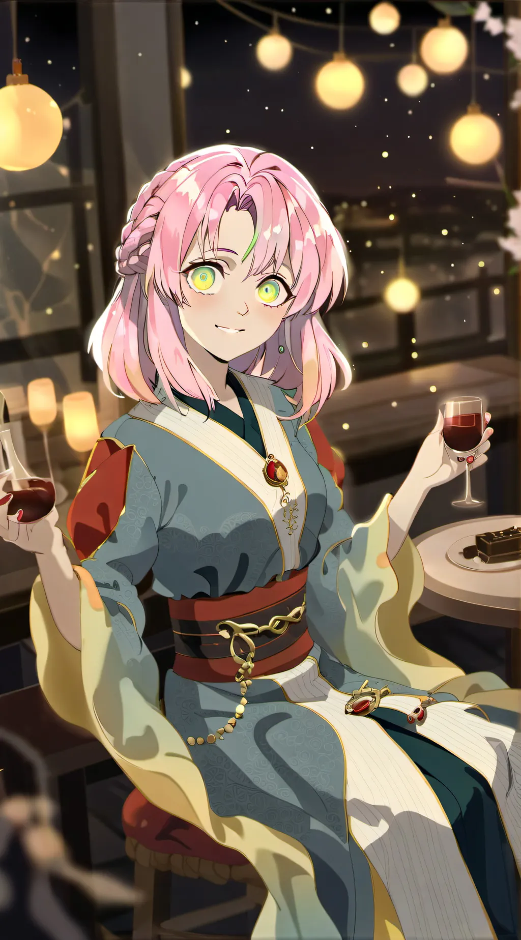 ai character: KNY pick me 🌸 background